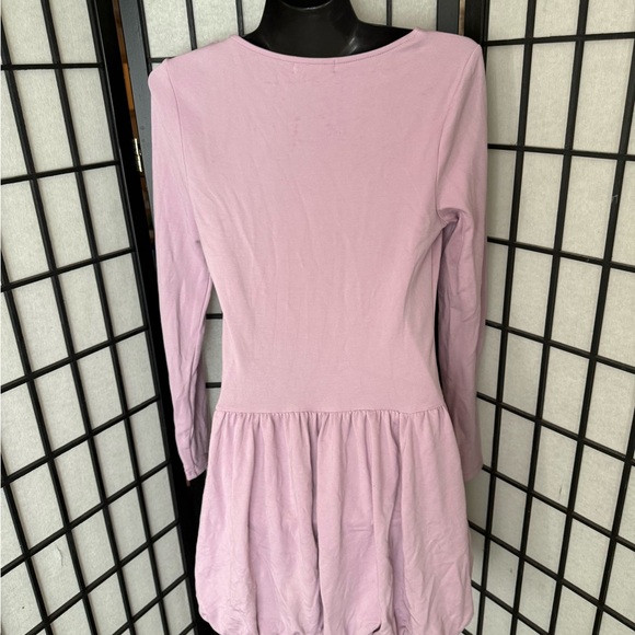 Lilac Long Sleeve Dress - Picture 6 of 7